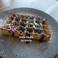 Notre gaufre au Nutella