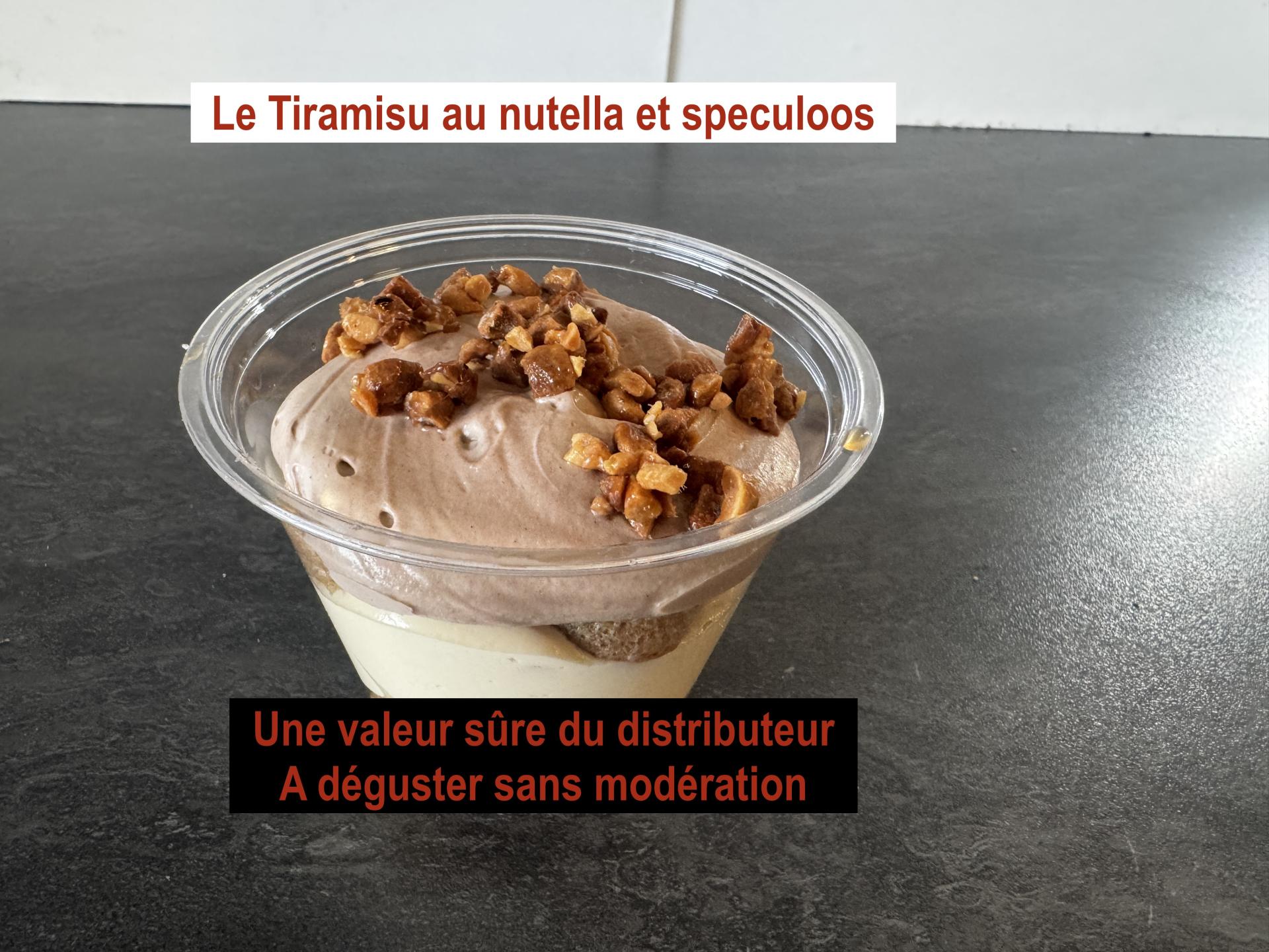 tiramisu au Nutella et spéculos