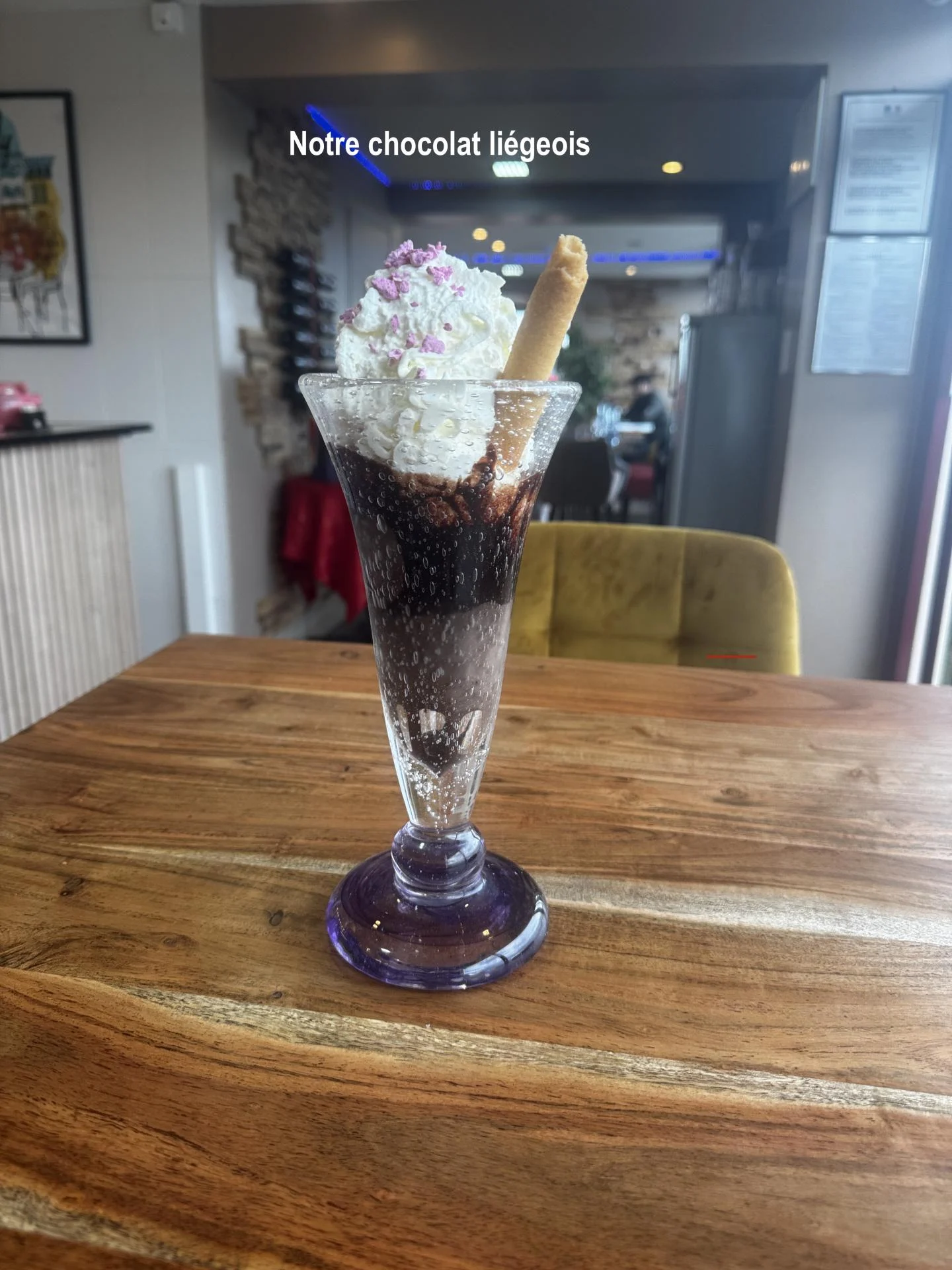 Notre chocolat Liégeois